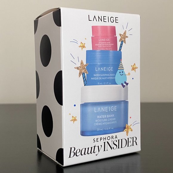 Laneige set: Lip Sleeping Mask, Water Sleeping Mask & Water Bank Moisture Cream - Picture 13 of 16